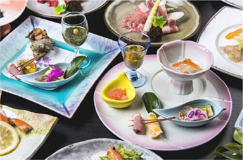 계절 제철 요리 한 상